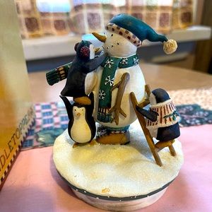 Candletopper Snowman Makeover #8001 Debbie Mumm Collection